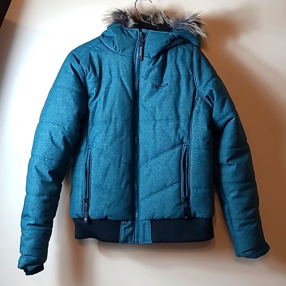 Marmot Youth/Girl, Boy Williamsburg Insulated Jacket Waterproof Dark Green L